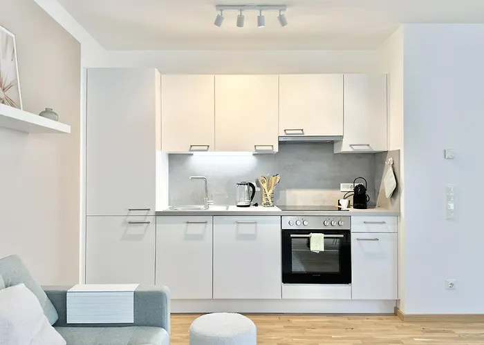 Zentrales, Klimatisiertes Naehe Spital & Fh Apartment